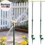 2 Pack 3-ARM Garden Sprinkler, High-rise Lawn With Adjustable Telescop New. Price: $55.28.