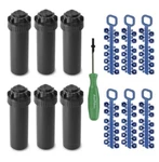 6X Rain Bird 5004PC 5000 Series Part Circle Rotor Pop Up Sprinkler Pro Pack New. Price: $71.27.