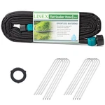 Linex Garden Flat Soaker Hose 1/2" 25 Ft With Stake For Beds Drip Sp... New. Price: $33.11.