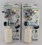 2 T-post Sprinklers Yardsmith Flexible Watering Lawn Garden Farm Pasture New. Price: $31.39.