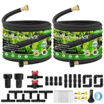 Best Kalolary 100FT Soaker Hose Kit 1/2" Drip For Garden 80 Water Saving With New. Price: $69.58.