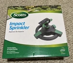 Scotts Impact Sprinkler With Foldable Spikes For Stability High New Nib. Price: $16.75.