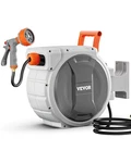 Vevor Retractable Garden Hose Reel 1/2 Inch X 84FT Wall Mounted New. Price: $84.90.