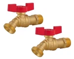 Ld Valve - Male Hose Bibb 1/2" Mip X 3/4" Mht For Garden WATERING,1/4 Turn Sh.... Price: $28.04.