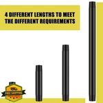 Yaomiao 5X 1/2" Sprinkler Head Riser Extension 12" Mpt Male Pvc Pipe New. Price: $27.99.