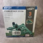 Orbit 3-PORT Pre-assembled Sprinkler Valve Manifold System Green Pvc 57253 Used. Price: $49.99.