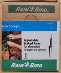 (box Of 15) Rain Bird MWSTK-1SX Drip Irrigation Adjustable Riser Stake, 18" New. Price: $25.00.