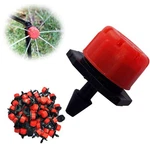 Aiyayi 100PCS1/4INCH Adjustable Irrigation Drippers Sprinklers Red And Black. Price: $15.99.