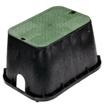 Nds 113BC 12" 17" Rectangular Underground Water Valve Box W/ Cover 6858617 New. Price: $24.99.