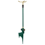 3-ARM Rotating Awn Sprinkler On Adjustable Step Spike New. Price: $20.26.