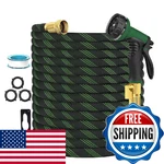 Garden Hose Non-expandable 50 Ft, Lightweight Flexible Water With 10-PATTER New. Price: $47.01.
