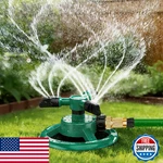Garden Sprinkler, Automatic 360 Rotating, Large Area Cover, Yard, Lawn, Kids New. Price: $14.56.