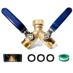 Garden Hose Splitter 2 Way Heavy Duty Brass With 304 Stainless Ste New. Price: $41.75.