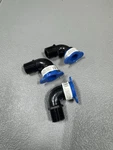 Lot Of Orbit Blu-lock Mpt Elbow Plastic Blue 31970H Open. Price: $12.95.