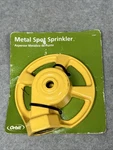 Orbit Metal Spot Sprinkler - Yellow Heavy Weight Nip New. Price: $14.99.