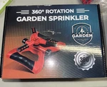 New Joeys Garden 360 Automatic Rotating Adjustable Water Sprinkler. Price: $14.99.