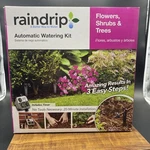 Raindrip Automatic Watering Kit Irrigation Brand New Box Open. Price: $29.95.