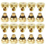 20 Pack Brass Misting Nozzles Tees, Spray For Greenhouse Landsc... New. Price: $18.42.