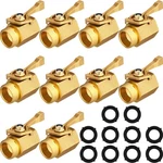 Therwen 10 Pack Garden Hose Shut Off 3.94 X 7.88 1.97 Inches, Brass Color New. Price: $70.15.