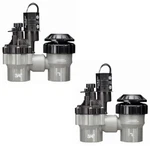 Rainbird DASASVF075 3/4" Sure Flow Auto Anti-siphon Sprinkler System Valve 2PK New. Price: $94.97.