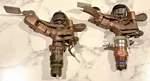 2X Lot Vintage Rain Bird Impact Sprinkler Head # 25 & P-j For. Price: $29.95.