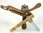 Softball Field Special 1" Rain Bird 70CW Brass Impact Sprinkler & #44 Key New. Price: $132.50.