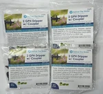 Mister Landscaper Gph Dripper W/coupler 1/4" Vinyl MLD-2PC 11675 Lot Of New. Price: $10.00.