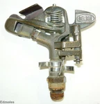 Vintage Brass Nelson P21 Impact Rotating Sprinkler Head For. Price: $85.00.