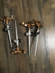4 X Champion Irrigation Pd U61-DP-C 1/2MPT Brass Sprinkler Heads Open. Price: $95.00.