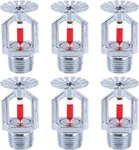 Pcs Fire Sprinkler Head, Copper Chrome, 1/2 Npt 155 (68 C) Pendent Type Spray New. Price: $22.95.