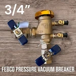 Febco 3/4" 765-QT Pvb Watts Pressure Vacuum Breaker Backflow Preventer Valve New. Price: $144.07.