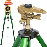 Hourleey Impact On Tripod, Rotating Water Sprinklers For Yard Green New. Price: $66.99.