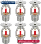 6PC Fire Sprinkler Pendent Type, 155 Heads 1/2" Inch Thread New. Price: $87.06.