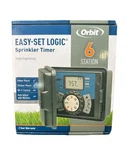 Orbit Easy Set Logic Sprinkler Timer Station 57896 Simple Programming New. Price: $44.95.