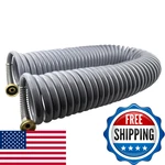 Darnassus Garden Hose Green Pu Curly Brass Connectors Watering Coil New. Price: $60.90.