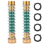 Sanpaint Garden Hose Extension Adapter, Kink 3/4 Inches, 2 Pack New. Price: $14.74.