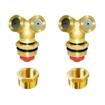Joywayus Brass Misting Spray Nozzle Male 2-HOLES HOLES-3/4"GHT New. Price: $26.99.