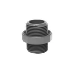 Dura 1" Nipple W/ Male X Threaded Connections Gray Sch. 40 Pvc 08303 New. Price: $7.70.
