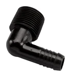 Orbit 94360 Riser Flex Fitting 90-DEGREE Elbow 3/4 Mpt 1/2 Barb In. New. Price: $6.33.