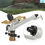 Rain Spray Gun Large Area Water Irrigation Impact Sprinkler 360 Adjustable 1.5" New. Price: $50.58.