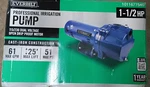 Everbilt 1-1/2 Hp Cast Iron Lawn Irrigation Pump Open Box Read Description. Price: $189.99.