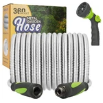 Garden Hose - Water 25 Ft With Swivel Handle & 8 Function Nozzle, Flexib... New. Price: $57.56.