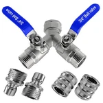 Beduan 304 Stainless Steel Hose Splitter 2 Way Garden Bib Wit... New. Price: $45.57.