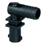 Valley Industries Polypropylene Elbow Nozzle Body - 3/8" Hb Inch, Black New. Price: $8.46.