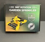 Joeys Sprinkler For Yard, Rotating Garden Large Area Coverage, Law New. Price: $21.00.