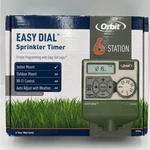 Orbit Dial Station Sprinkler Timer 57596 W/easy-set Logic Programming New. Price: $29.99.