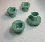 4X Mix Lot Orbit Sprinkler Valve Manifold 3/4" & 3X - 1" Adapters Open. Price: $27.60.