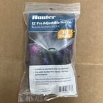 Hunter Industries Pro Adjustable Arc 12 Ft. Radius Pop-up Sprinkler SPRAY(10PK) New. Price: $14.59.
