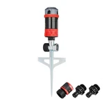 Eden 94146 4-PATTERN Rotary Gear Drive Sprinkler With Step Black, Red, Metal New. Price: $38.51.
