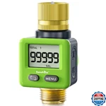 Rainpoint Water Flow Meter, 5% Accuracy, Pure Brass Inlet & Outlet New. Price: $64.39.